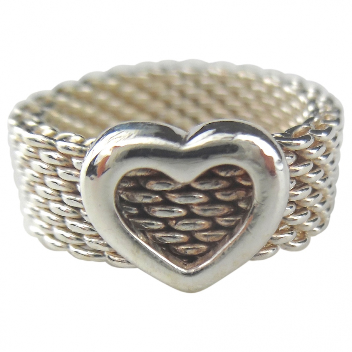 Tiffany somerset silver ring Tiffany \u0026 